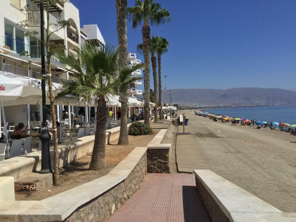 La Perla Azul Playa - Terraza Al Sol Leilighet Roquetas de Mar Eksteriør bilde